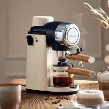 Espresso Coffee Machine with Steam Milk Frother, Semi-Automatic Coffee Maker 240ml 800W for Home Cappuccino Latte