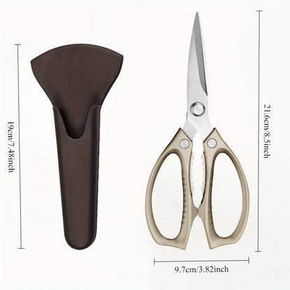 Strong Chicken Bone Scissors, Magnetic Scissors Set, Cut Poultry, Seafood, Meat Special, High Quality Kitchen Scissors