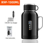 1.3L&1.5L Car Kettle 12V24V Truck Specific Heating And Insulation Integrated Intelligent 304 Stainless Steel Electric Kettle