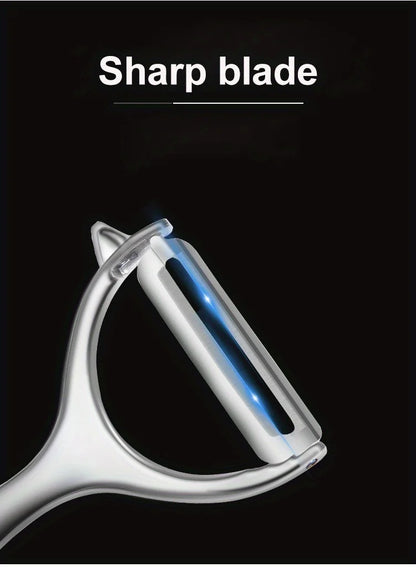 1pc, Fruit Peeler, Vegetable Peeler, Creative Peeler,Metal Peeler,Potato Peeler,Kitchen Peeler,Melon Planer,Reusable Pear Peeler