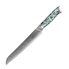 1-7 PCS Kitchen Chef Knife Set Super Sharp Japanese Damascus Steel knife Professional Meat knife Premium Kitchen cooking tools