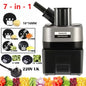 New Commercial Double Spout Vegetable Cutter 4 in 1 Multifunctional Dicing Shredding Slicing Cutting Strips Vegetables