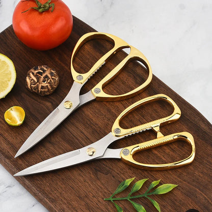 Kitchen Scissors Multi-Purpose Chicken Bone Duck Fish Cutter Shears Stainless Steel for Sharp Cooking Scissor for Poultry Safe