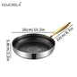 316 Stainless Steel Frying Pan Wok Non-stick Honeycomb Pot Home Steak skillet Gas Stove Induction Saucepan Kitchen Cookware