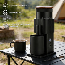 Portable USB Rechargeable Electric Coffee Grinder Adjustable Coffee Bean Grinder for Travel Home Office