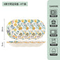 LingAo-Japanese Country Style Ceramic Tableware Set of Plates and Bowls with Underglaze Colors