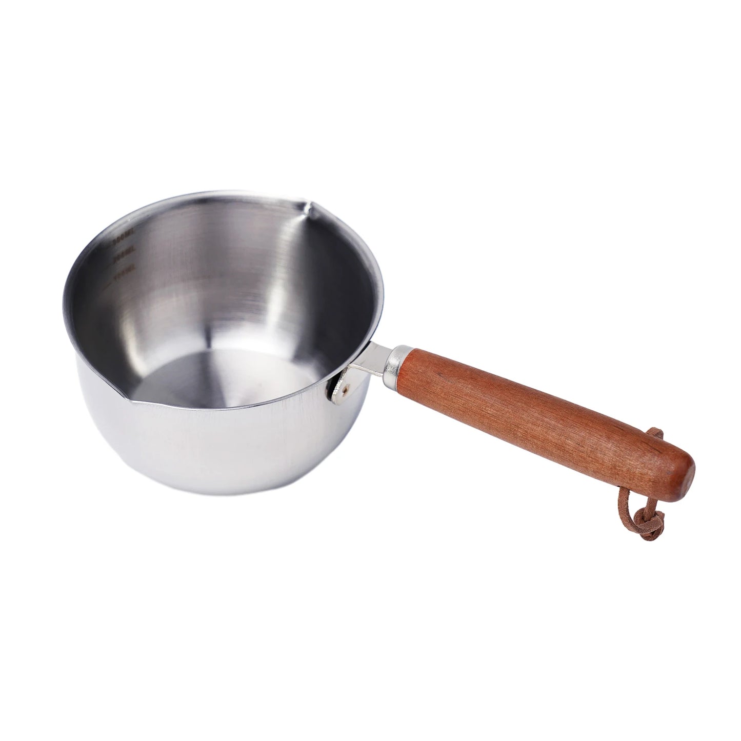 1pc 150/300/500ML Stainless Steel Mini Frying Pan Hot Oil Pan Hot Sauce Small Pot Cooking Butter Melting Pot Kitchen Supplies