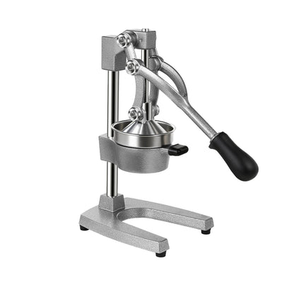 Lightweight stainless steel manual citrus juicer, commercial hand-operated fruit juicer, non-electric portable juicer, suitable for oranges, lemons, pomegranates and other fruits, ideal for home kitchens, bars and restaurants