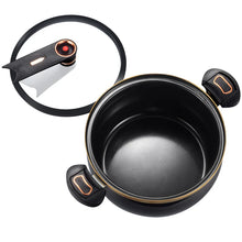 1 Piece of Fat Daddy Micro Pressure Cooker, 7L Large Capacity, 26cm, Suitable for Home Use, Multi-Functional Non-Stick Pot for Stewing and Cooking Soup, Compatible with Induction Cookers and Gas Stoves