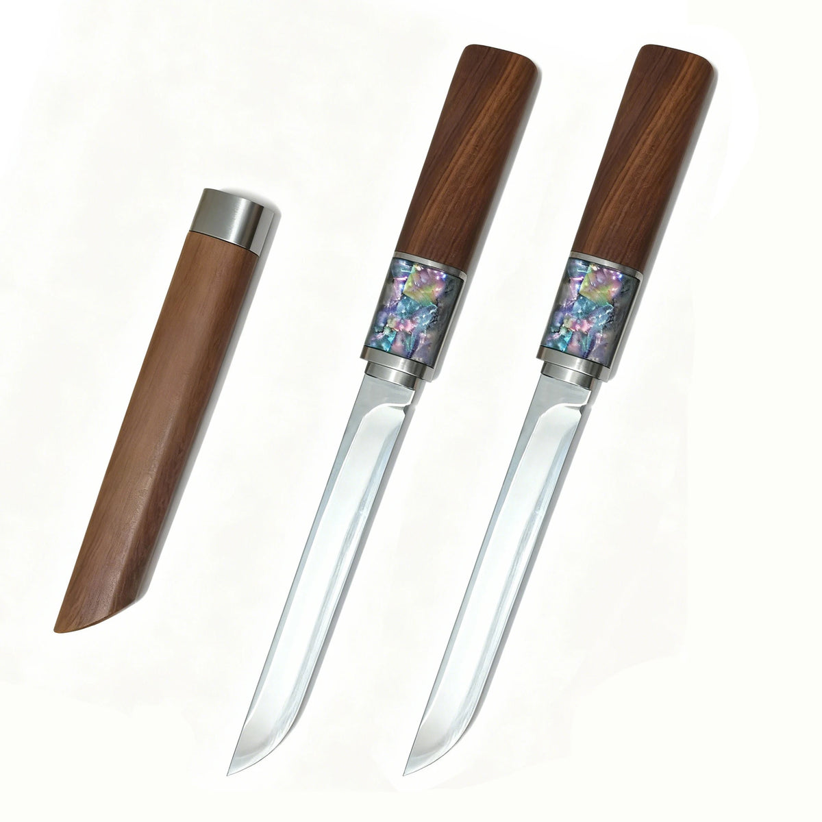 1/2/3-piece kitchen knife set Japanese Kitchen Knife with Sheath Stainless Steel Chef Knife for Cooking Meat and Vegetables
