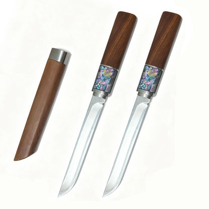 1/2/3-piece kitchen knife set Japanese Kitchen Knife with Sheath Stainless Steel Chef Knife for Cooking Meat and Vegetables