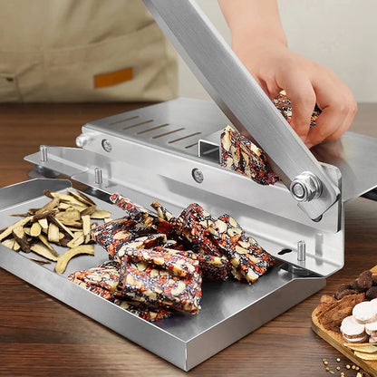 Commercial Frozen Meat Slicer Bone Cutting Tool Stainless Steel Minced Lamb Bone Meat Cutter Chicken Duck Fish Cutting