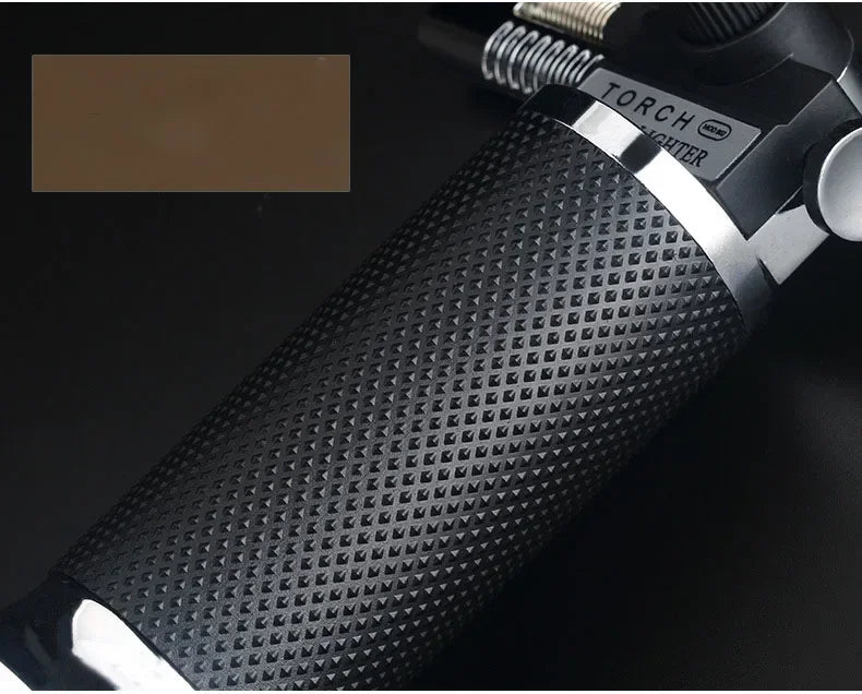 Gas Lighter Windproof BBQ Kitchen Cooking High Capacity Torch Turbine Lighter Spray Gun Jewelry Metal Welding Men's Gifts  Torch