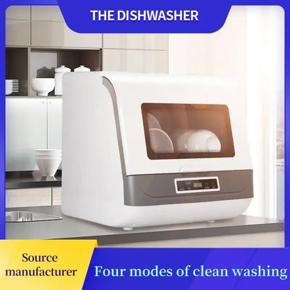 Eco-Friendly Homeuse Kitchen Dishwasher Portable Countertop Compact Smart Dishwashers With Air-Dry Function