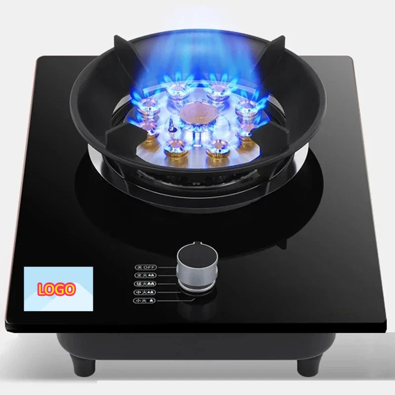 5.2Kw Gas Stove Single Stove Liquefied Petroleum Gas Desktop Embedded Single Natural Gas Stove Household Fierce Fire
