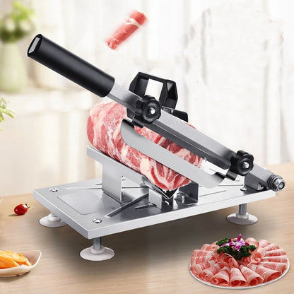 Home Kitchen Manual Frozen Meat Slicer Bone Cutting Tool Stainless Steel Minced Lamb Bone Meat Cutter Chicken Duck Fish Cutting
