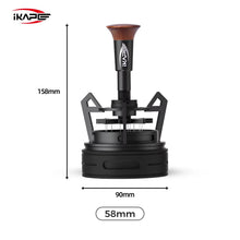 IKAPE V3 Espresso Rotary WDT,Coffee Stirrer with Dosing Funnel & Stand,Espresso Stirrer Distribution Tool for Barista