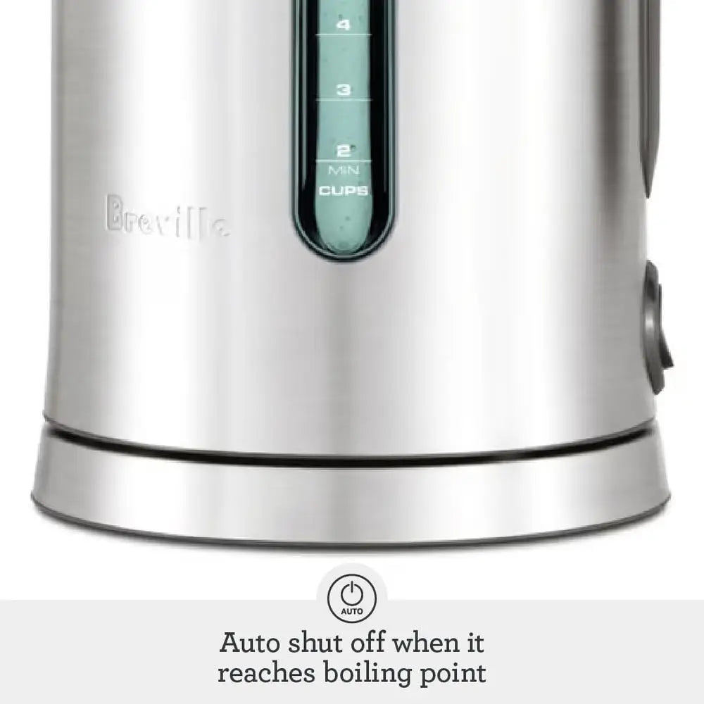 7-Cup Stainless Steel Hot Water Kettle, Brushed Finish