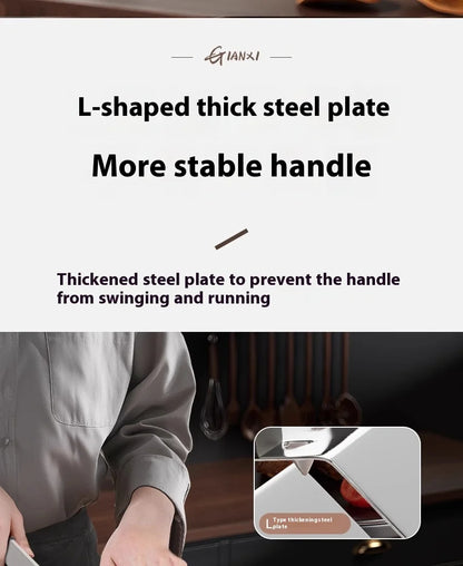 GIANXI Mutton Roll Slicer Machine Stainless Steel Meat Slicer Beef Thin Slice Frozen Meat Household Barbecue Hot Pot Cooking