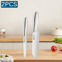 WXCOO Professional Scissor Set Stainless Steel Kitchen Knives BBQ Meat Cutting Japanese Santoku Knife Kitchen Supplies