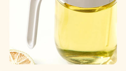 2in1 Oil Spray Bottle 500ml High Borosilicate Glass Cooking Oil Dispensers Olive Oil Sprayer Mister for Air Fryer Salad Baking