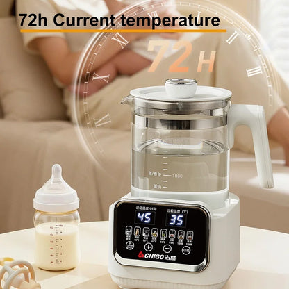 1.5L Electric Kettle Home Health Kettle Multifunctional Milk Regulator Temperature Control Flower Tea Kettle Auto Keep Warm 800W