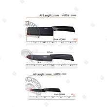 WXCOO Kitchen Knife Chef Meat Cleaver Boning Household Chopper Knife with Cover Stainless Steel Fruit Knife Vegetable Slicing