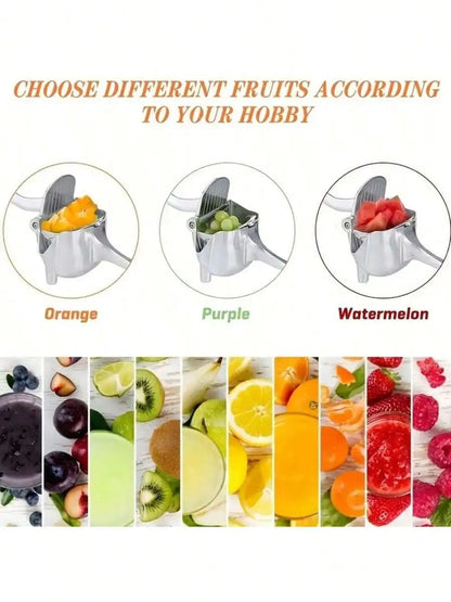 Large Manual Juicer, Multi-Function Hand Press Fruit Juicer With Lemon Squeezer, Lemon Juicer, Efficient Juicing, Easy To Use, Lightweight, High-Quality Material, Juicer, Healthy Lifestyle, Lemon Juicer, Kitchen Appliance, Ho