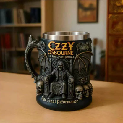 Iron Maiden 50th Band Peripheral Model Cup Iron Maiden Band 50th Anniversary 3D Mug Peripheral Gift Model Ornaments