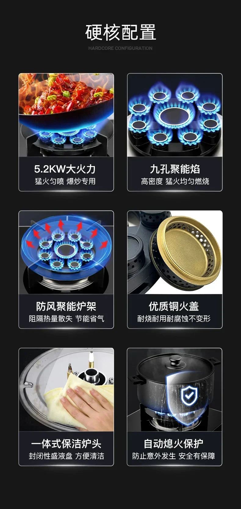 New single-burner gas cooker.  for home use. Can also be embedded. Old-fashioned cooktops.Table-top