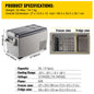 SucceBuy 20L 22L 35L 45L 55L Car Refrigerator Mini Fridge Freezer Portable Compressor Cooler DC 110-240V Ice Box for Camping