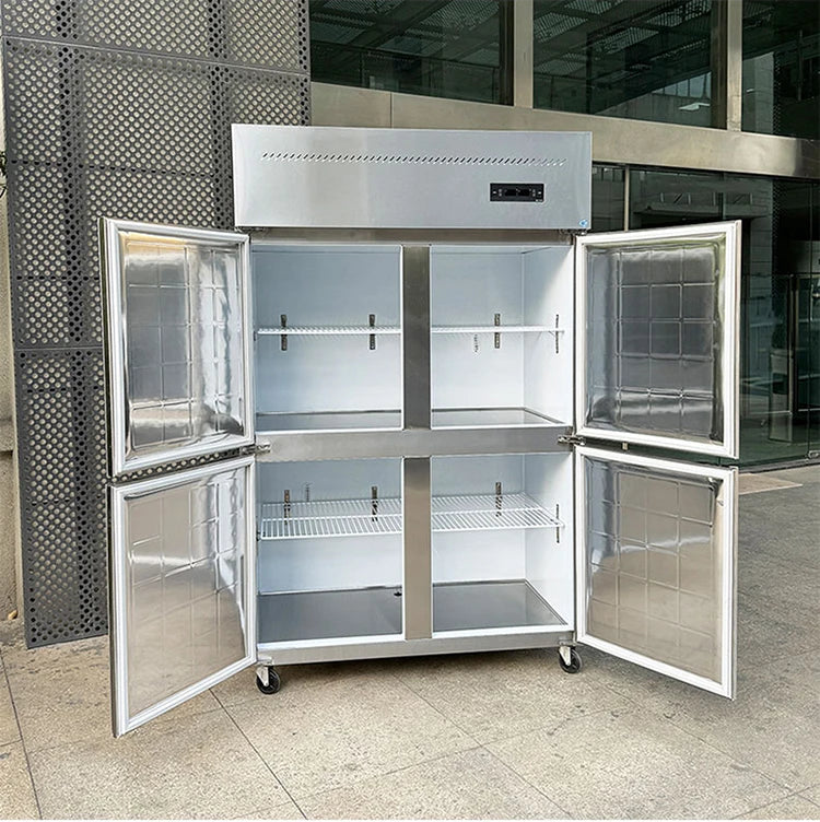 Rebirth Large 500 L 1000 L 1500 L 6 Doors 4 Door Commercial Kitchen Equipment Fridge Refrigerator