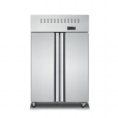 2025 Commercial 4-Door Stainless Steel Refrigerator - Single Temperature Zone, Heavy Duty for Restaurants & Retail Shops