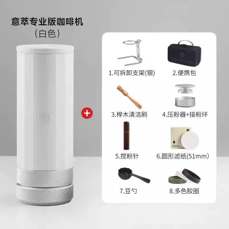 Hero Italian Professional Edition Portable 58mm Espresso Coffee Machine Manual Extraction Maker for Home Cafe Barista Brewing