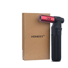 HONEST Gas Jet Butane Cigar Lighter Windproof Kitchen BBQ Metal Jewelry Welding Torch for Outdoor Camping