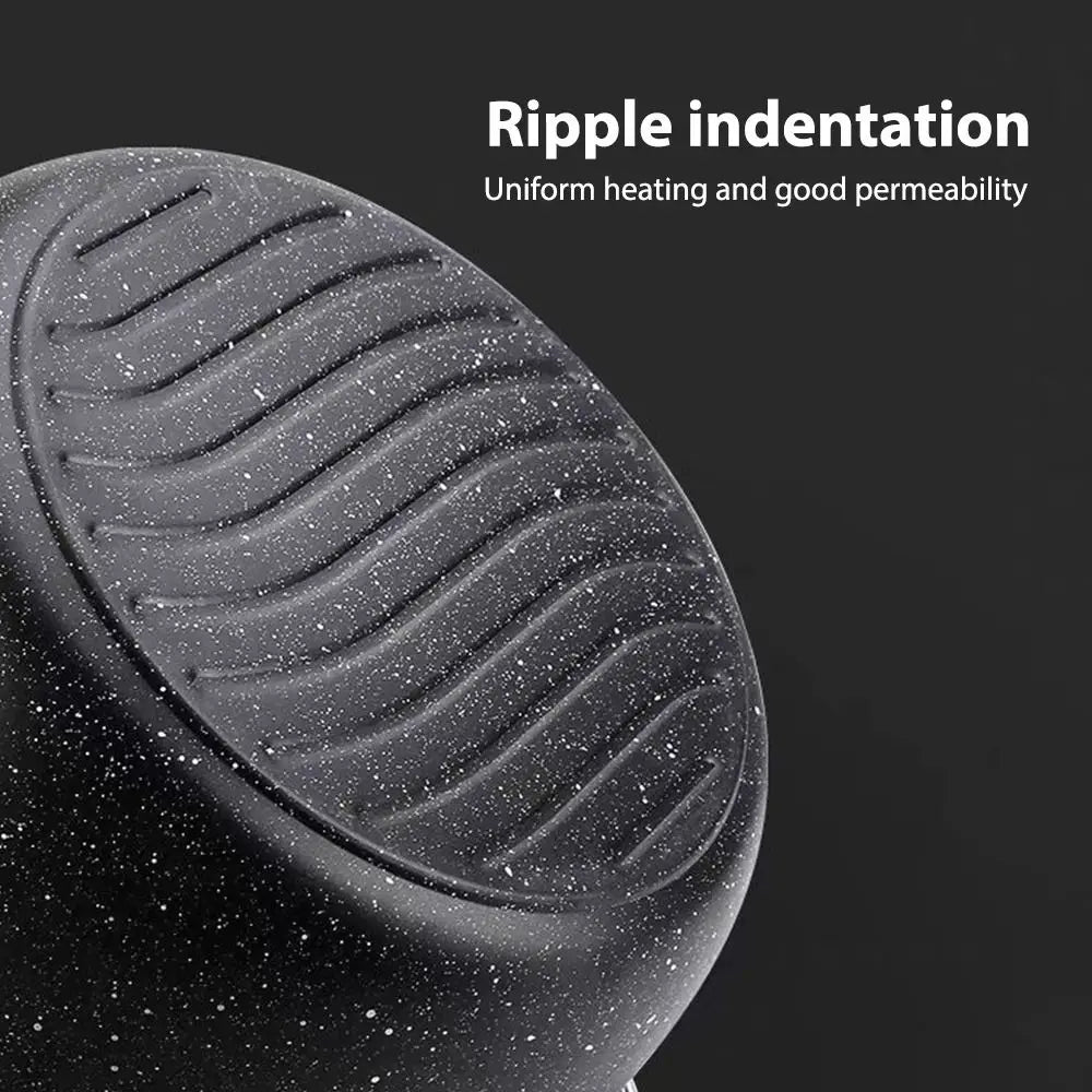 Maifan Stone Soup Pot Universal Two Ears Non-stick Kitchen Cooking with Lid Household Saucepan Stock Gas Induction Cooker