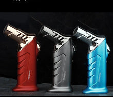 JOBON-Portable Cigar Lighter, Blue Flame, Direct Injection, High-end Cocktail Smoke Lighter, Home Outdoor Airbrush Men's Gadget