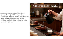 1200W/0.9L Gooseneck Electric Kettle LCD Display Pour Over Kettle for Coffee Tea,Intelligent Temperature Control,Quick Heating
