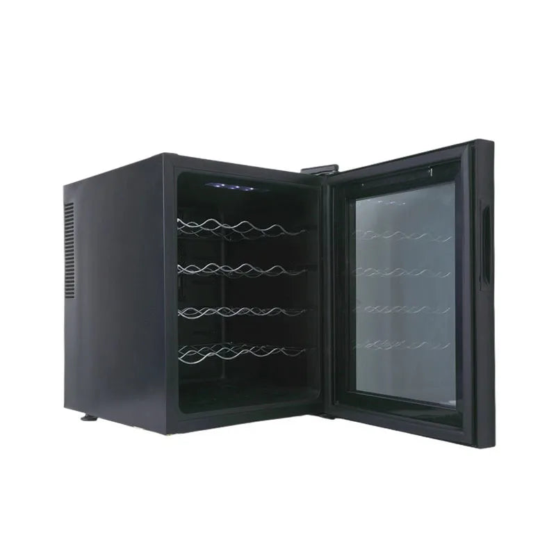 Electric Wine Cooler Refrigerator 46L 20 Bottles Wine Cabinet Fridge Freestanding