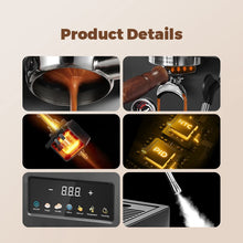 -For MC-20   RV Hotel Use Espresso Coffee Machine 12 Bars Stainless Steel Housing Semi-Automatic Programmable 20 Cups*