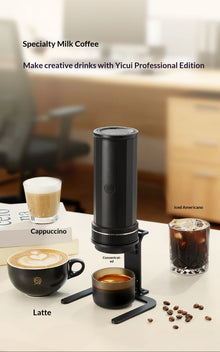 Hero Italian Professional Edition Portable 58mm Espresso Coffee Machine Manual Extraction Maker for Home Cafe Barista Brewing