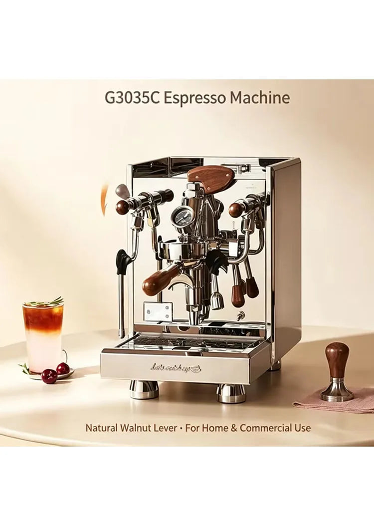 White Whale 3035C Semi Automatic Business or Home Coffee Machine Italian Concentrator E61 Brewing Head