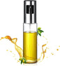 Oil Spray 100ml-Stainless Steel and Glass, Drop Resistant, Oil Dispenser with Accessories, Salad, Vinegar-Air Fryer