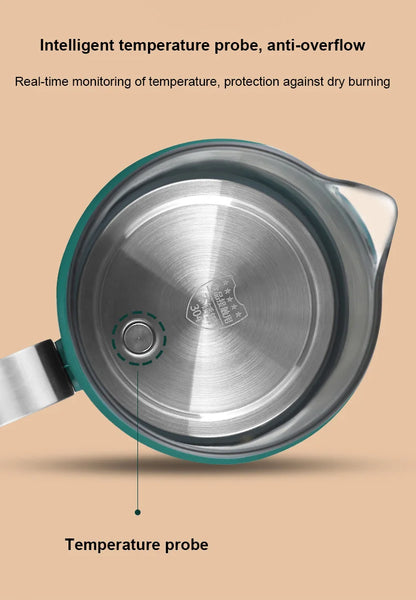 Health Pot Multifunction Electric Kettle With Temperature Control Water Boiler 600ml Mini Electric Kettle Smart Portable Tea Pot
