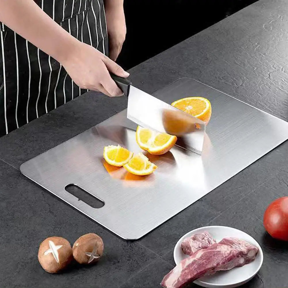 304 Stainless Steel Cutting Board Kitchen Household And Panel Mildew-proof Cutting Board Stainless Steel Cutting Board