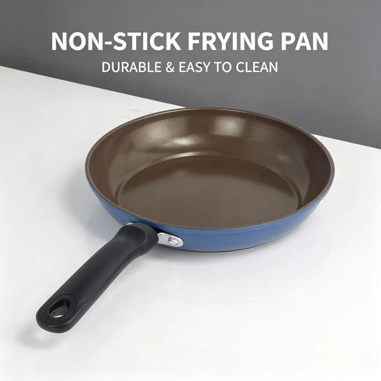 9.45 Inch Non-Stick Frying Pan, 24cm Kitchen Skillet for Steak, Eggs and Pancakes, Compatible with Induction & Gas Stove
