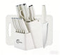Knife Set, 15 Piece Knife Block Set with Built-in Sharpener, Dishwasher Safe, Rust Resistant, Ergonomic Handle, Stainless Steel