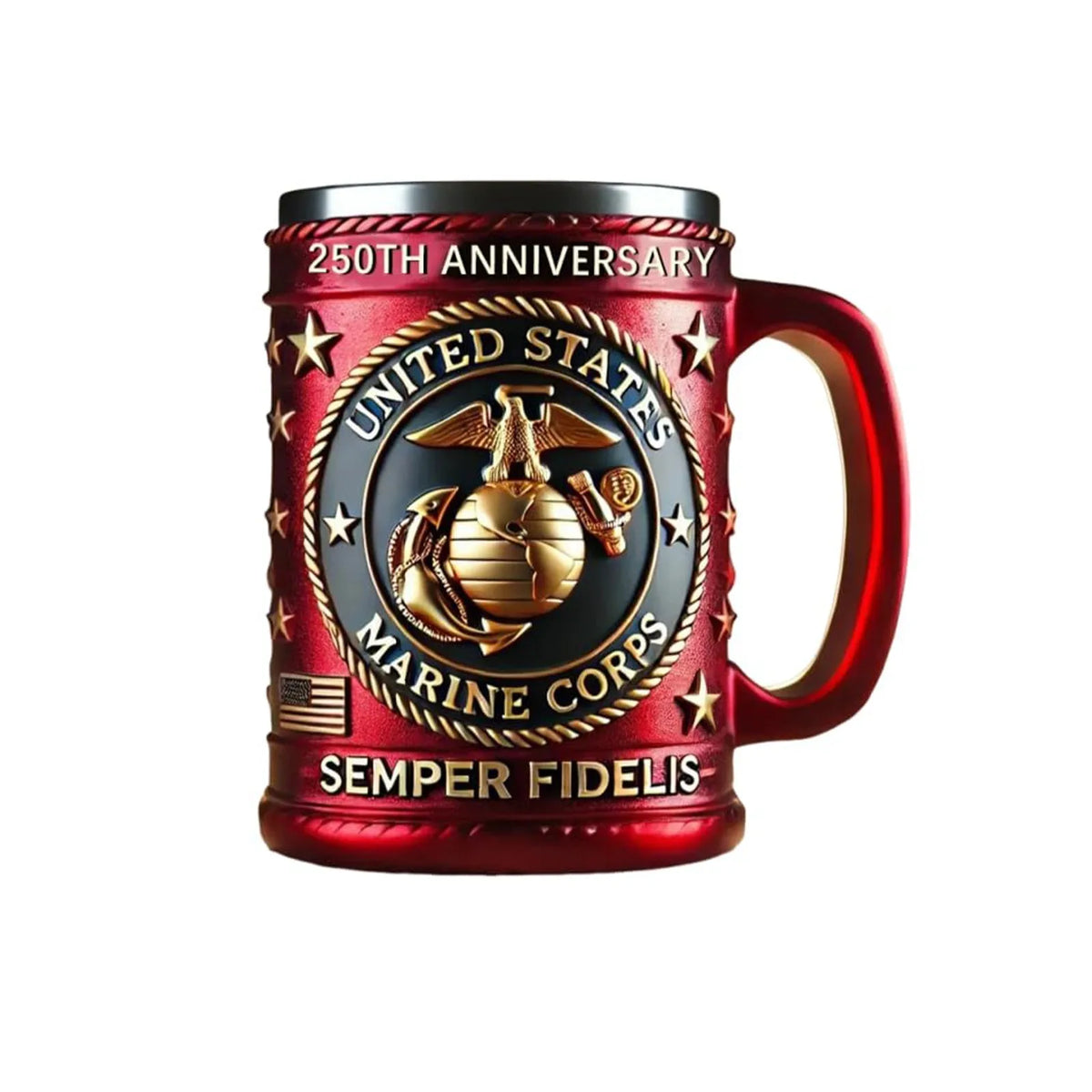 Newest Coffee Cup 304 Stainless Steel Modern Technology Cool Mug Interesting Beer Tea Coffee Mug Men Beer Cup Halloween Gifts