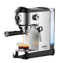 BioloMix 20 Bar Stainless Steel Semi-Automatic Coffee Machine with Milk Frother Wand for Espresso Cappuccino And Powder Coffee