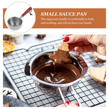 Small Stainless Steel Milk Pot Butter Melting Pan Non Stick Sauce Pan with Scale for Cooking Saucepan Mini Cookware Kitchen